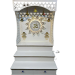 L-Temple 2 Modern Wooden Corner Mandir - Buy Compact Home Prayer Cabinet | Jaipurio