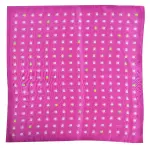Pink Bug Pocket Square Pure Silk - Buy Bold Nature Fusion | Jaipurio