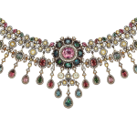 Gleaming Radiant Diamond Necklace: Brilliant Cut Stones | Premium Luxury Jewelry | Elegant Design | Perfect Gift Choice