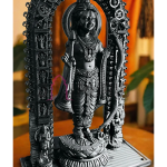 Ram Lalla Murti: Sacred Child Ram Statue | Divine Temple Grade Sculpture | Traditional Religious Art | Perfect Puja Room Idol