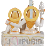 Marble Shiv Parvati Family Statue: Divine Holy Family | Luxury Temple Art | Authentic Indian Craftsmanship | Sacred Stone Art