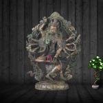 Vintage Nepalese Dancing Shiva Green Patina - Himalayan Art Treasure | Jaipurio