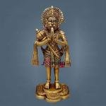 Handcrafted Brass Kamadhenu Cow with Calf 10" - Divine Prosperity Symbol | Jaipurio