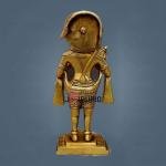 Handcrafted Brass Kamadhenu Cow with Calf 10" - Divine Prosperity Symbol | Jaipurio