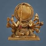 Pure Brass Superfine Panchmukhi Hanuman Blessing Statue 10" - Divine Protection | Jaipurio