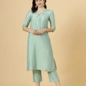 Classy Sea Green Co-Ord Set Modern Fashion - Premium Contemporary Comfortable Wear | Jaipurio