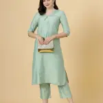 Classy Sea Green Co-Ord Set Modern Fashion - Premium Contemporary Comfortable Wear | Jaipurio