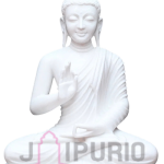 Gautama Buddha Statue: Serene Marble Sculpture | Handcrafted Zen Decor, Meditation Gift | Enlightenment Symbol | Buy Authentic Indian Buddhist Art