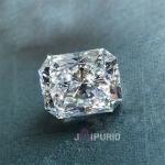 Radiant Cut Certified Moissanite Diamond D VVS1 (0.60-12.00 CT) | IGC & GRA Certified | Premium Lab Diamond Alternative