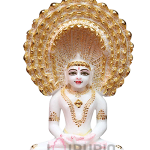 HandCrafted Jain Parshwanath Statue: Exquisite Spiritual Art | Luxurious Home Decor | Authentic Indian Craftsmanship | Sacred Collectible