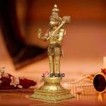 Brass Blessing Hanuman Idol 16 Inch - Divine Temple Masterpiece | Jaipurio