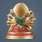 Superfine Brass Panchmukhi Hanuman Murti 6.50 Inch - Divine Grace Stonework | Jaipurio