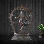 Vintage Brass Nataraja Oval Arch Dancing Shiva 18 Inch - Premium Temple Art | Jaipurio