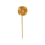 Enamel Tulip Lapel Pin Sterling Silver Gold - Buy Artisan Luxury | Jaipurio