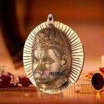 Pure Brass Lord Hanuman Face Wall Hanging 7" - Auspicious Divine Blessings | Jaipurio