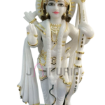 Ram Darbar Marble Statue: Sacred Divine Court | Luxury Temple Art | Authentic Indian Craftsmanship | Divine Family Sculpture