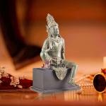 Vintage Balinese Bronze Parvati Sculpture - Divine Shakti Grace | Jaipurio