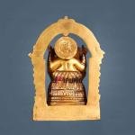 Brass Frame Ganesha Idol 8 Inch - Divine Prosperity Murti for Home | Jaipurio