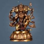 Superfine Brass Panchmukhi Hanuman - 5 Face Ultimate Shield | Jaipurio