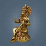 Pure Brass Hanuman Idol 8 Inch - Buy Authentic Bajrangbali Statue | Jaipurio