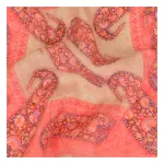 Buff Paisley Pocket Square Pure Silk - Buy Warm Sophistication | Jaipurio