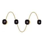 Black Hydro Quartz Kurta Buttons - Buy Elite Crystal | Jaipurio