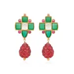 Chidhiya Earrings Jaipurio Curates Holiday 4917 - Buy Freedom Bird Festive | Jaipurio