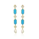 Gulzar Earrings Jaipurio Curates Holiday 4918 - Buy Blooming Garden Festive | Jaipurio