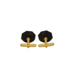 Black Onyx Cufflinks - Handcrafted Luxury Stone | Jaipurio