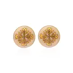 Diwan Cufflinks - Royal Court Miniature Art Mastery | Jaipurio