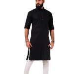 White Short Collared Hunting Style Kurta Men - Premium Cotton Adventure | Jaipurio