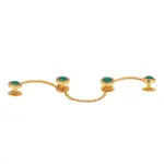 Green Guilloche Kurta Button - Buy Hypnotic Luxury | Jaipurio