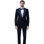 The Baroque Tuxedo Jacket | Premium Designer Formal Wear | Jaipurio Collection