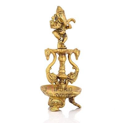 brass-antique-ganesha-diya-oil-lamp-statue-ganesh-peacock-puja-dia-showpiece-home-pooja-gifts-decor-
