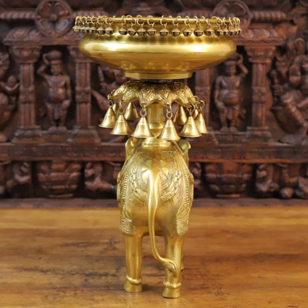 brass-elephant-urli-auspicious-gaja-with-bell-for-home-decor-6