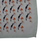Hornbill Pocket Square Pure Silk - Buy Premium Men's Accessory | Jaipurio