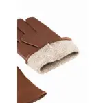 Handmade Lambskin Leather Winter Gloves | Wool-Lined Sheepskin | Premium Black & Brown Leather | Luxury Gift Choice | Men & Women's Sizes