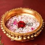 Handcrafted Brass Table Top Art | Traditional 12.7 × 25.4 × 25.4 cm Decorative Sculpture | Premium Hand-Etched Metal Art | Authentic Decor | Jaipurio