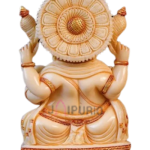 Marble Ganesha Statue: Exquisite Hand-Carved Murti | Divine Decor, Spiritual Gift | Remover of Obstacles | Authentic Indian Art