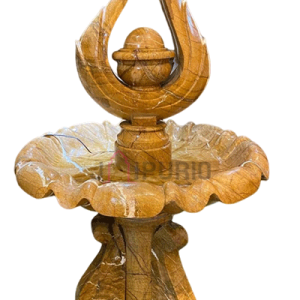 Decorative HandMade Stone Fountain: Majestic 54" Waterfall | Luxurious Home & Garden Decor | Authentic Indian Artistry | Grand Water Feature