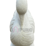 Antique Bird Statue: Elegant 12" Handcrafted Sculpture | Luxurious Home Decor | Authentic Indian Artistry | Timeless Animal Art Piece