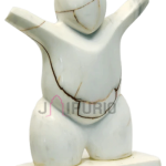 Marble Sculpture: Exquisite 12" Art Piece | Luxurious Home Decor | Authentic Craftsmanship | Timeless Collectible Masterpiece