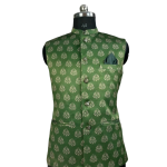 Artisan's Assemblage Nehru Jacket | Handcrafted Designer Collection | Traditional Craftsmanship | Artisanal Luxury Wear | Size XS-XXL | Jaipurio