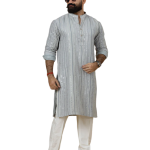 Grey Dual Color Mirror Embroidered Kurta Pajama - Premium Ethnic Wear | Jaipurio