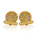 Plique-à-jour Cufflinks - Buy Premium Translucent Enamel | Jaipurio