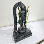 Shri Ram Lalla Statue, Ayodhya Mandir | 61 x 34.3 x 17.8 cm | 7 kg Fiberglass & PolyResin | Divine Infant Rama Idol | Hindu Temple Decor | Jaipurio