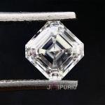 Asscher Cut Certified Moissanite Diamond D VVS1 (0.90-9.40 CT) | IGC & GRA Certified | Premium Lab Diamond Alternative