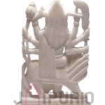 Marble Durga Statue: Divine Goddess Sculpture | Handcrafted Spiritual Decor, Festival Gift | Symbol of Power | Buy Authentic Indian Art