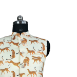 Wild Leopard Nehru Jacket | Premium Animal Print Design | Contemporary Fashion | Modern Statement Wear | Designer Collection | Size XS-XXL | Jaipurio