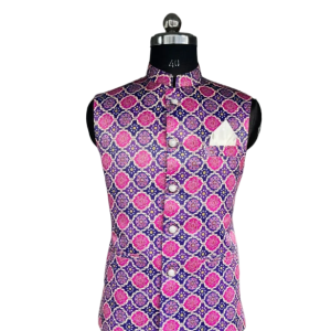 Cultural Fusion Jacket - Zardozi Zenith Palace Drapes Heritage | Jaipurio